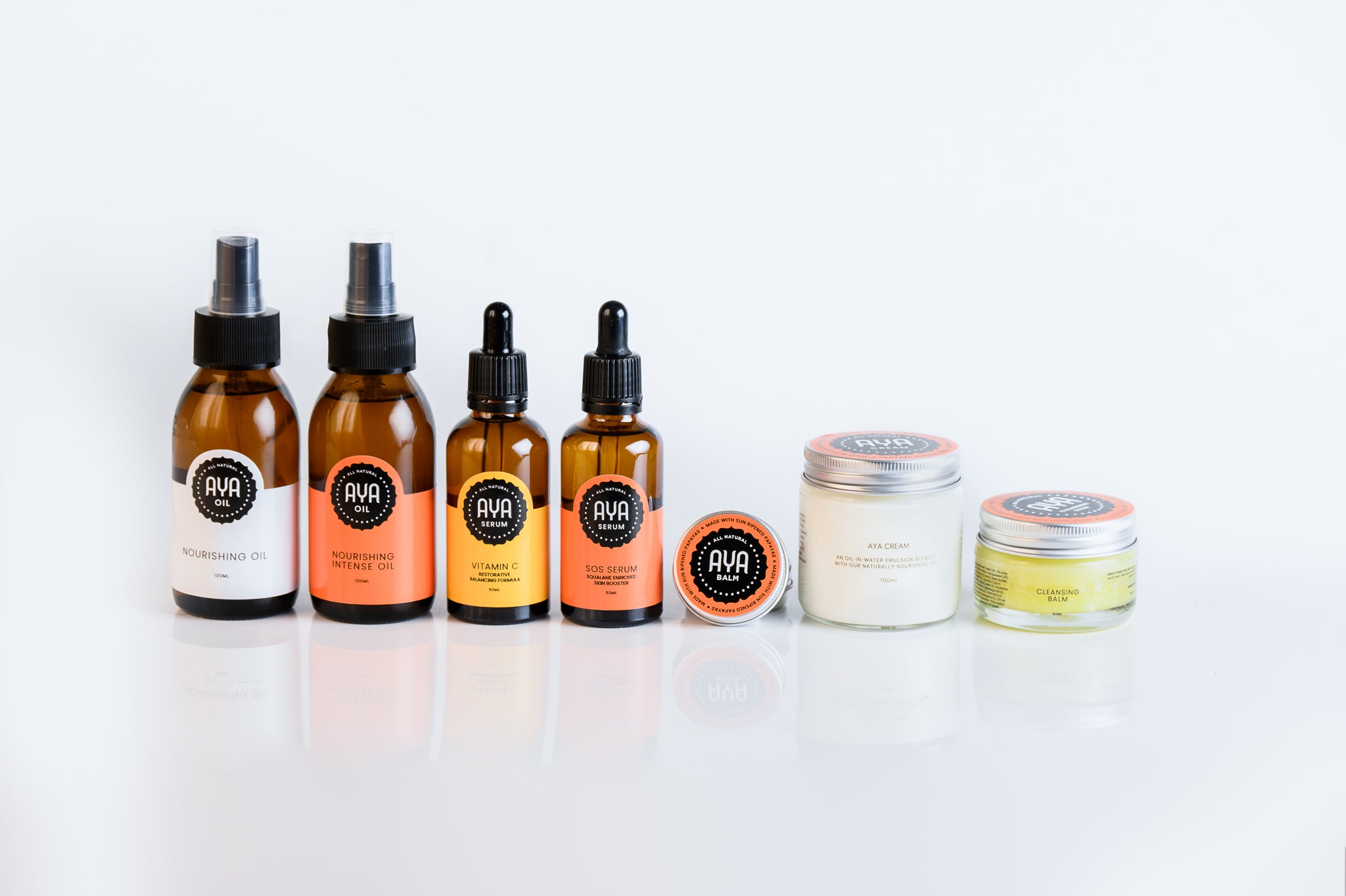 AYA Natural Skin: Powered by Raw Fermented Papaya. Shop our full range of balms, cream & oils for natural nourishment.